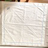 Embroidered pillowcase
