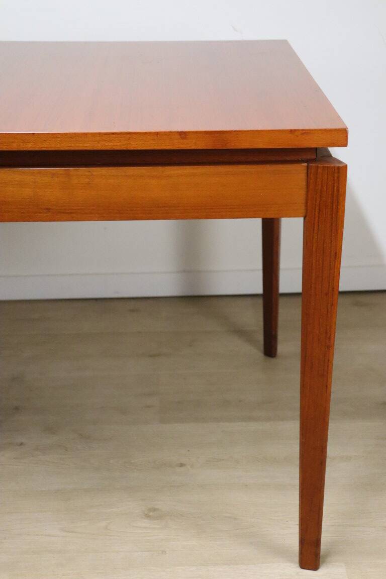 Vintage extendable teak dining table - 1960