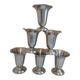 6 stainless steel bowls