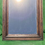 Dutch "Art Deco"wooden mirror 121 cm