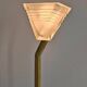 Mid Century Modern brass floor lamp by Peill & Putzler