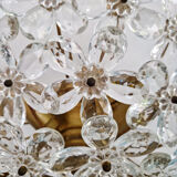 Italian ceiling light in Murano glass, 1970.