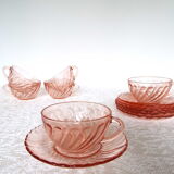 6 tasses rosaline