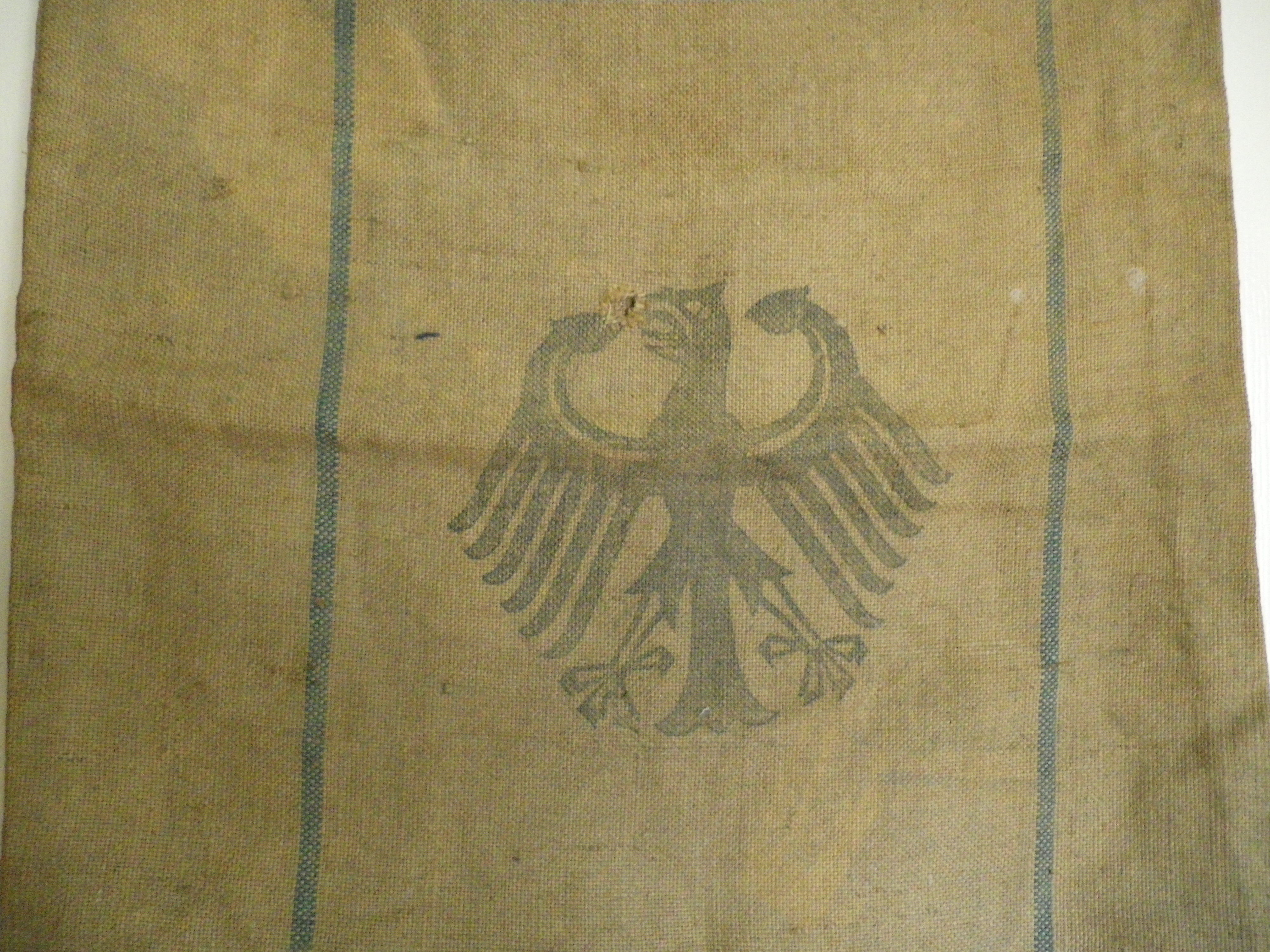 Refueling bag - H.Vpfl. 1935 with national eagle on the back - Collectible - Germany