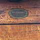 Storage unit, vintage icebox unit, wooden and zinc fridge unit, bar