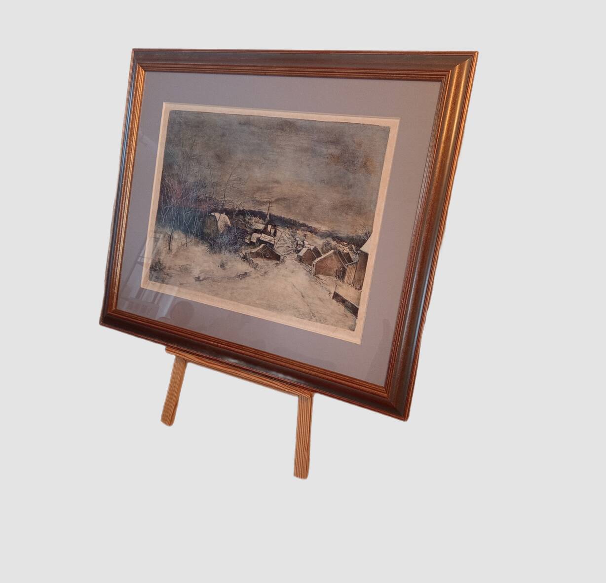 Bernard Gantner – Large lithograph signed and numbered 49/85