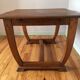 Art Deco extendable desk table with U-shaped base