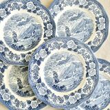 Old English dinner plates