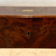 Glove box in cedar magnifying glass napoleon III marquetry boulle xix century