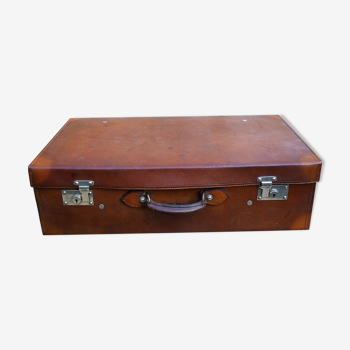 Ancienne valise en cuir