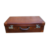 Old leather suitcase