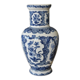 Ceramic vase floral decoration