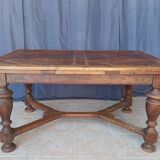 Rustic table XIXth in oak