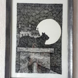 "With her" China ink