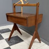 table d'appoint boîte à couture années 1960