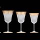 Service en cristal saint louis de 40 verres - collection "thistle"