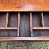 Table de ferme en Merisier 19eme