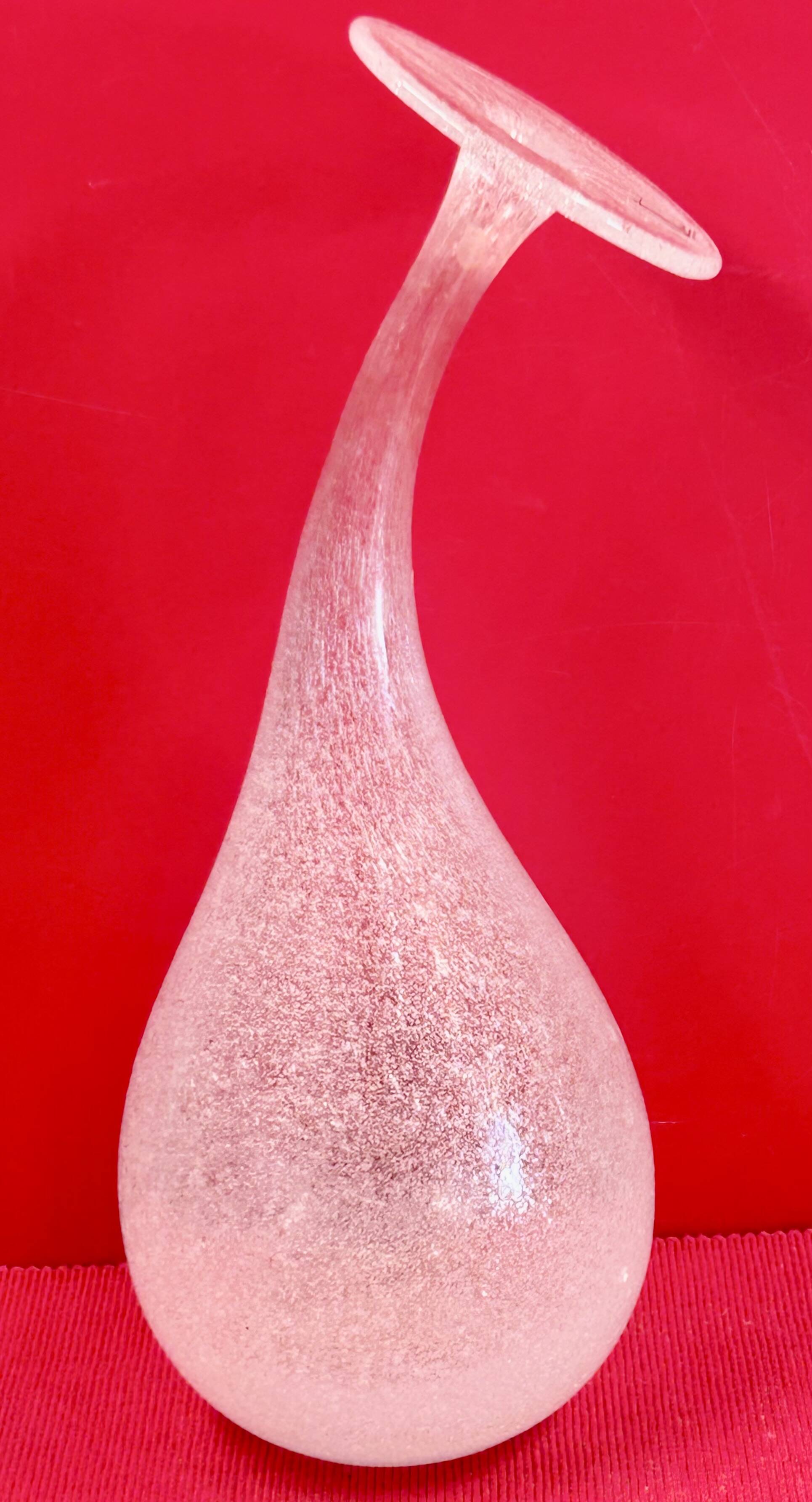Vase soliflore verre design de la maison  J-Line   26 cm