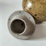 Pyrite stoneware ewer, potter's work, sculptural piece