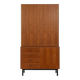 Walnut veneer wardrobe, 1960s