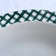 Serving dish Digoin & Sarreguemines "Scottish" pine green and gold years