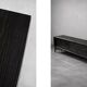 Vintage Mid-Century Scandinavian Modern Dark Oak Sideboard & Wooden Handles