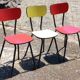 Set of 3 vintage Formica chairs