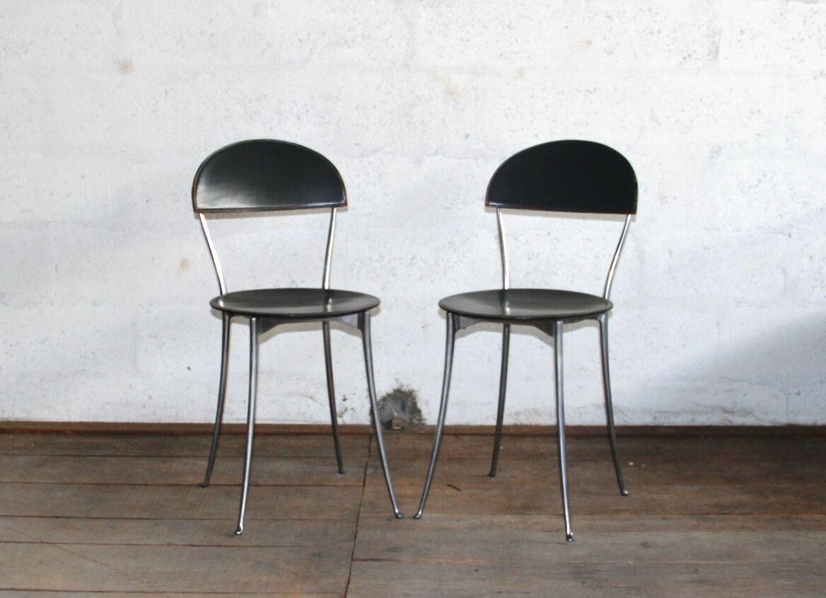 Paire de chaises Tonietta, Zanotta