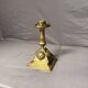 Antique Candle Holder Gilded Bronze Chandelier Decor Chimera Griffin Dragon