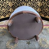 Pouf Art Deco era restored