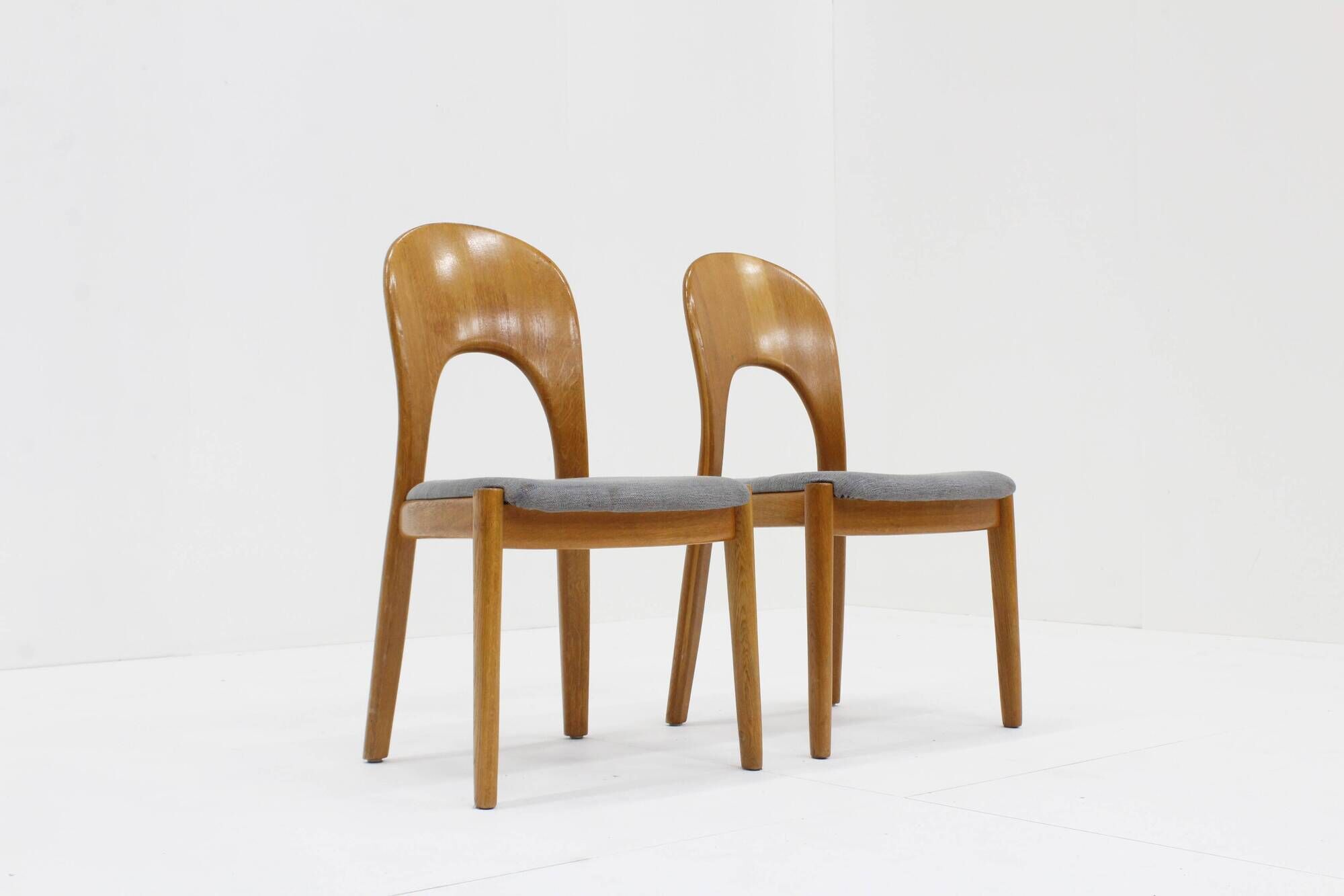Vintage Danish Dining Chairs by Niels Koefoed for Koefoeds Hornslet, Set of