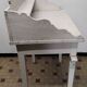 Ancienne coiffeuse en bois vintage