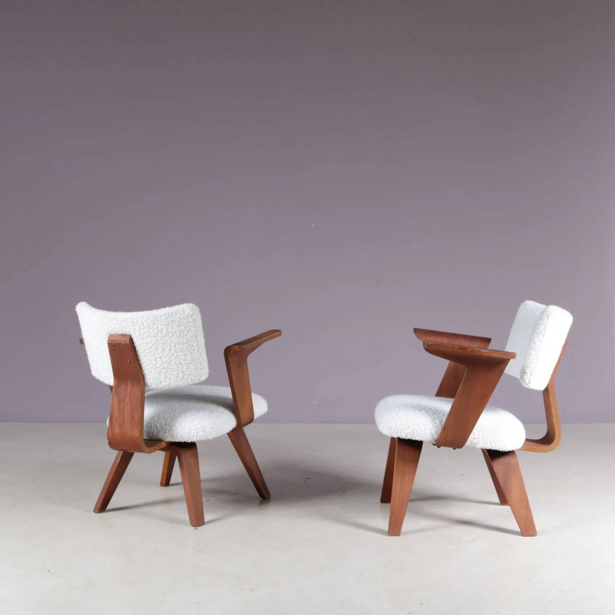 Fauteuil par Cor Alons pour De Boer Gouda, Pays-Bas 1950