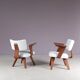Fauteuil par Cor Alons pour De Boer Gouda, Pays-Bas 1950