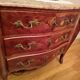 Commode style Louis XV marbre et bois de rose