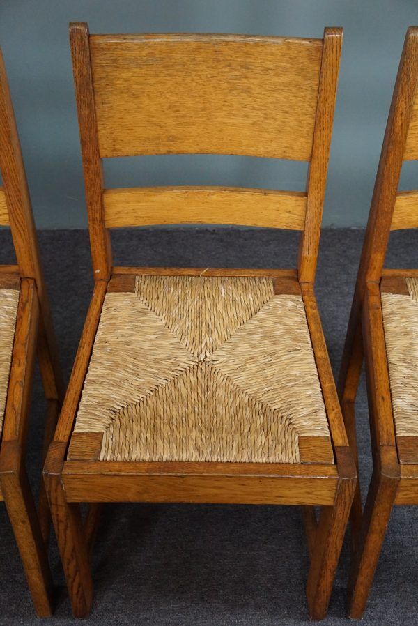 Suite of 4 dining chairs Hague School