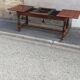 Old farmhouse table