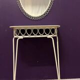 Console table with mirror from the 1960s