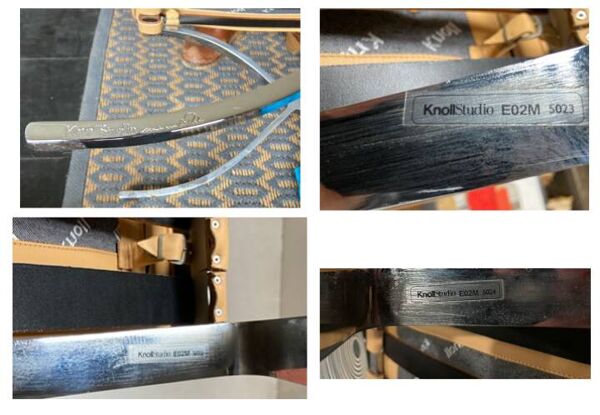 Barcelona Knoll original — Mies van der Rohe