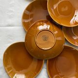 8 free-form cap plates, Niderviller