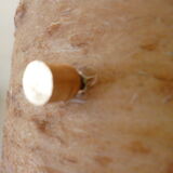 Lamp vintage of 50 years in resin