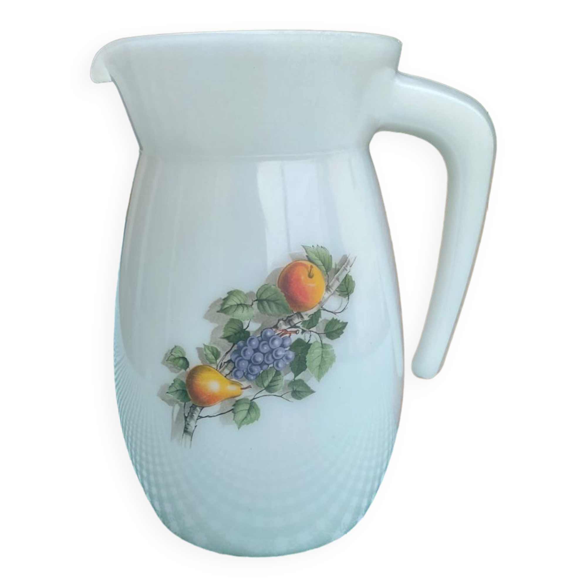 Vintage Arcopal pitcher
