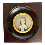 Miniature: portrait of a woman