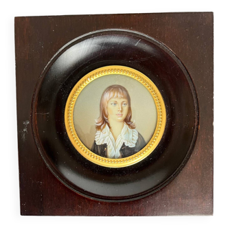 Miniature: portrait of a woman