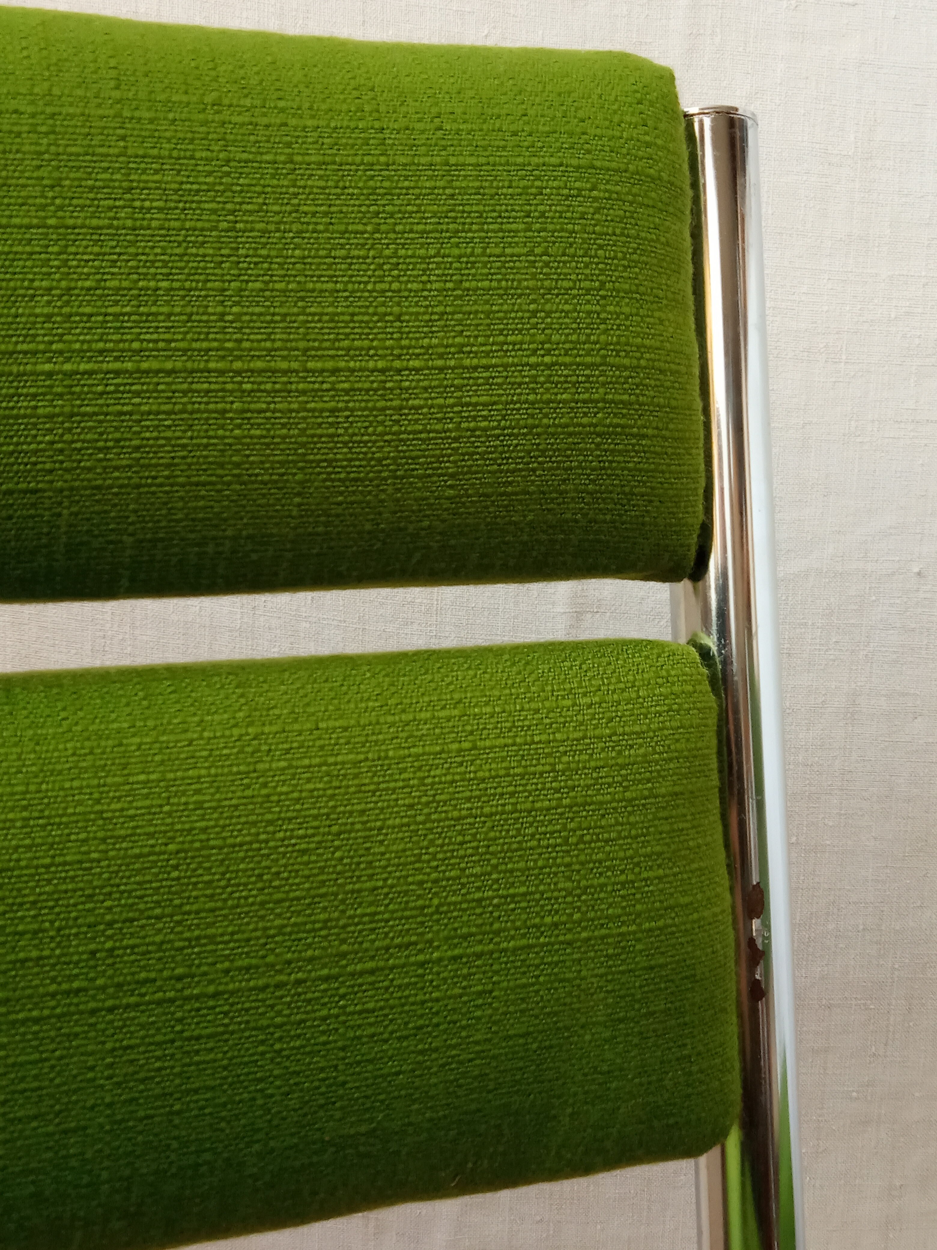 Pair of chrome chairs 1970s