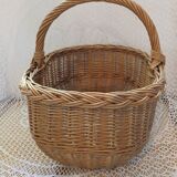 Antique wicker/rattan basket