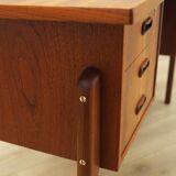 Teak desk, Danish design, 1960s, production: Denmark