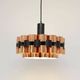 Copper lamp by Wener Schou for Coronell Elektro, 1970s