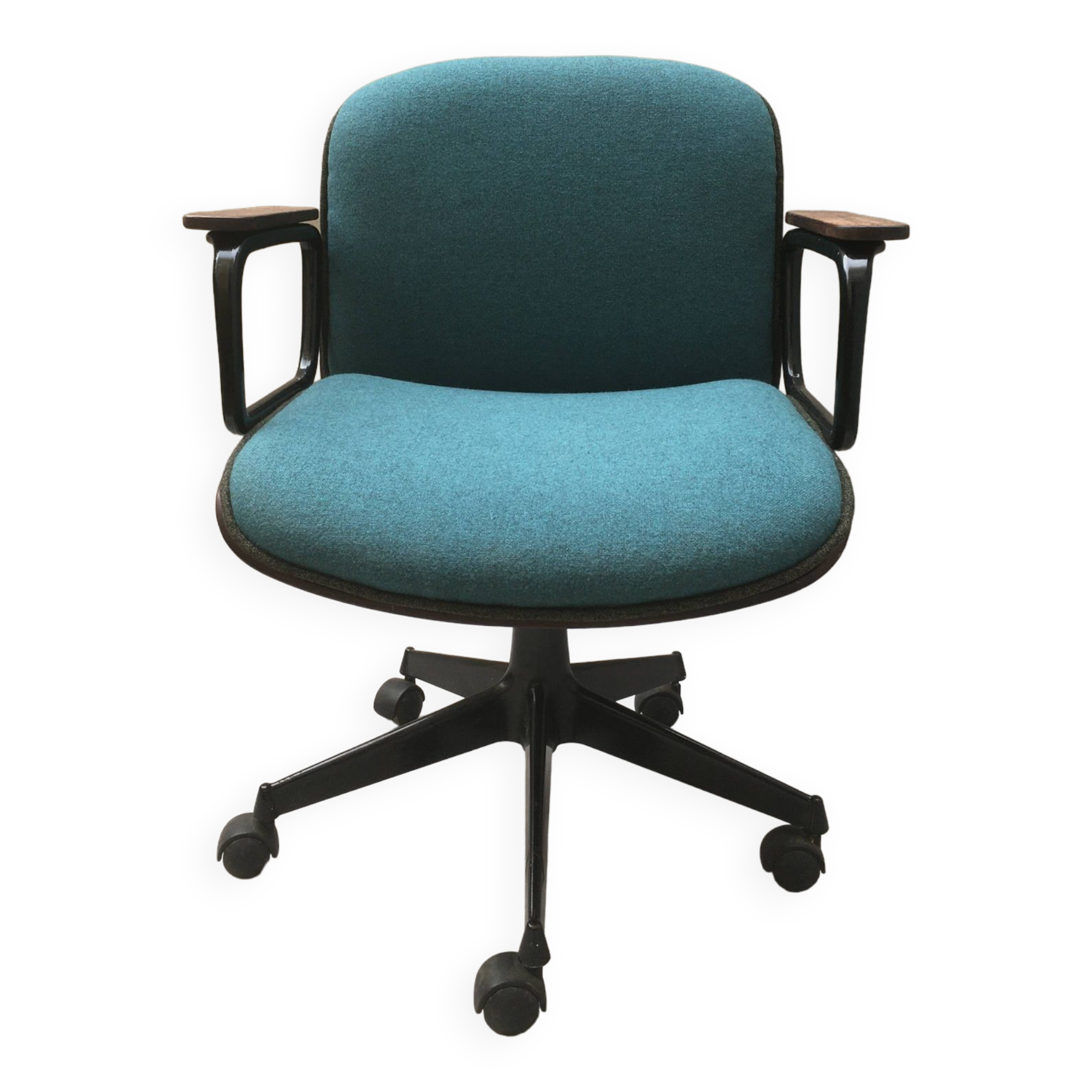 Fauteuil de bureau italien Ico Parisi pour MIM Roma