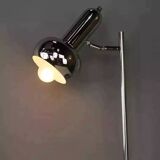 60s chrome metal articulated lamp